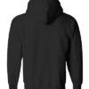 Black Color Printed Hoodie For Men - Image 2